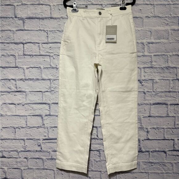 Everlane The Straight Leg Crop Jeans new with flaw - Picture 2 of 14